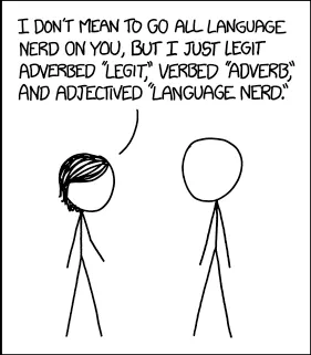 XKCD Language Nerd